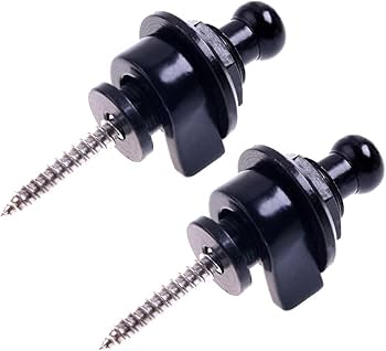 Amazon | ギター ストラップ ロックピン 2個セット(ペア販売) エレキ